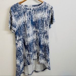 Won Hundred Blue & White Tunic Dress